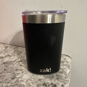 Zak! Black Stainless Steel Tumbler